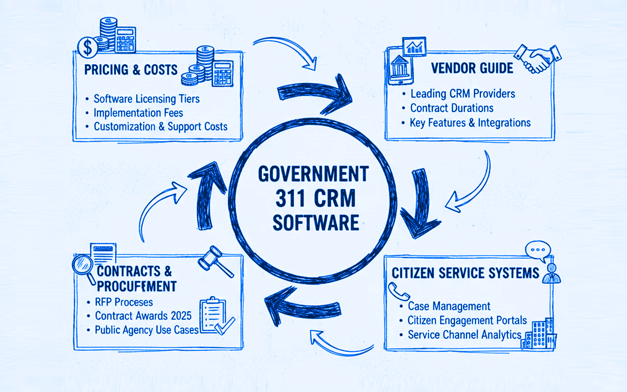 How Much Does Government 311 CRM Software Cost? 2025 Pricing Analysis   Vendor Guide